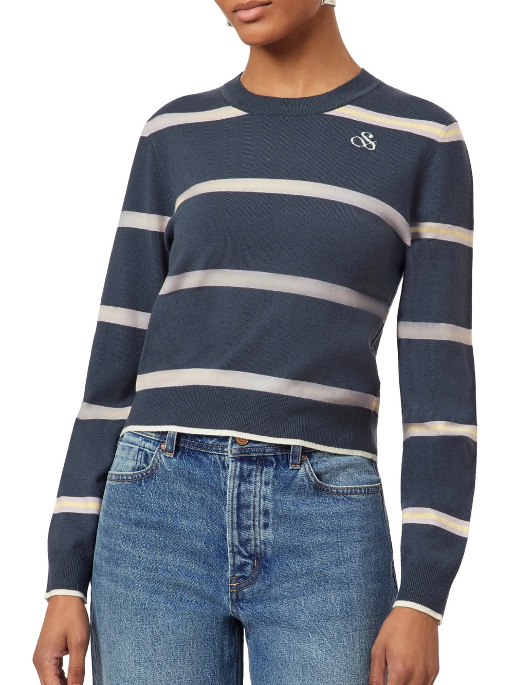 Scotch & Soda Big Dipper Stripe Crewneck Sweater NWT Medium